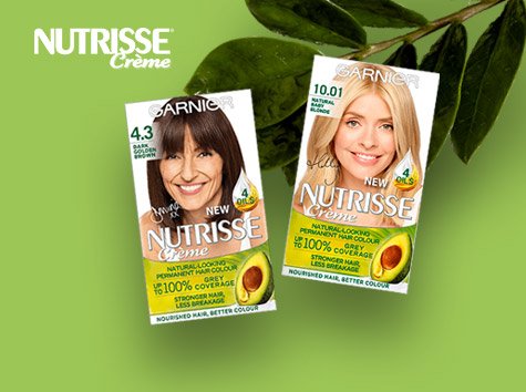 Nutrisse Crem Holly and Davina hair dyes